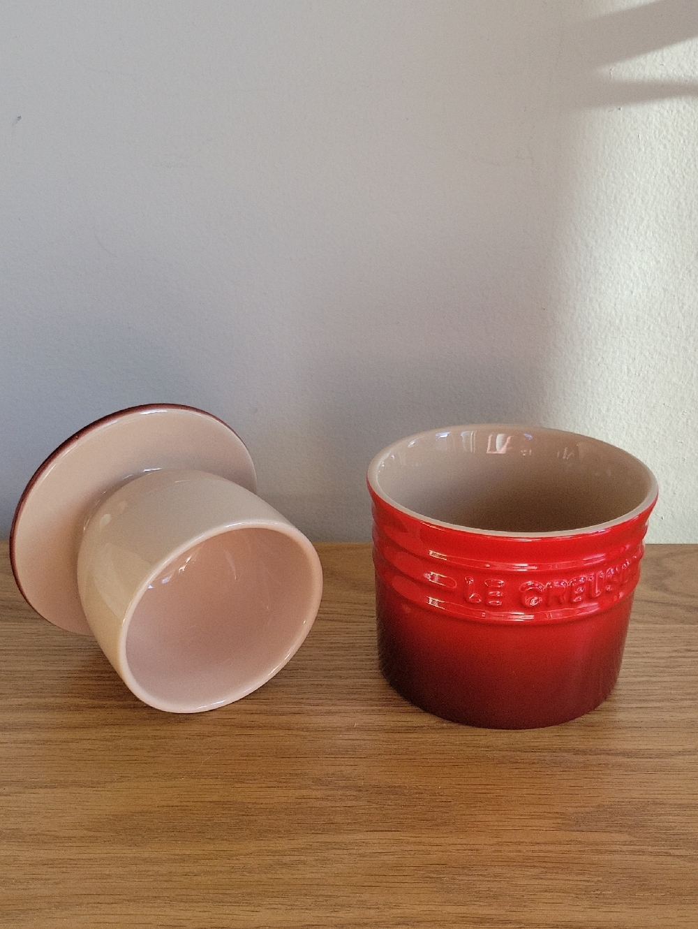 Le Creuset Bell Butter Crock Red